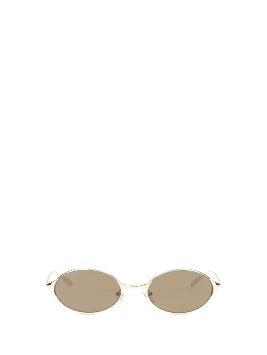 26FW 알렉산더 맥퀸 선글라스 A000R6I3330 GOLD - ALEXANDER MCQUEEN