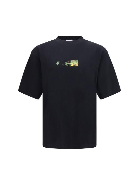 26FW 오프화이트 탑 OMAA120F26JER00D00 BLACK - OFF WHITE