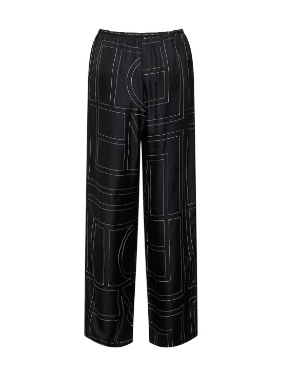 26FW 토템 팬츠 263WRB0494FB0704 001 BLACK - TOTEME