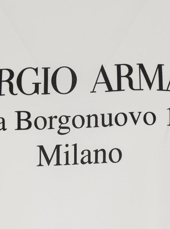 26FW 조르지오 아르마니 탑 GM004804 WHITE - GIORGIO ARMANI