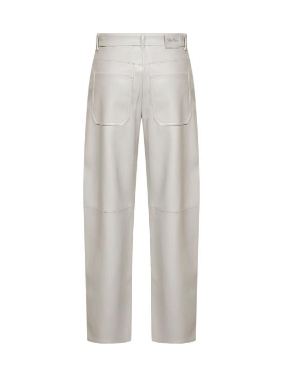 26SS 막스마라 스모소피로 스트레이트 팬츠 2619781031600SMMSOSPIRO001 WHITE - MAX MARA