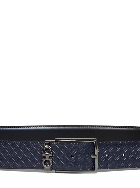 26FW 살바토레 페라가모 리버시블 어드저스터블 간치니 벨트 67A037DOUBLEADJUS780488 NAVY - SALVATORE FERRAGAMO