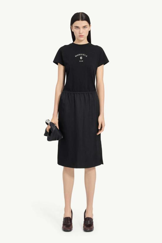  마르지엘라 미디 스커트 Maison Margiela 새틴