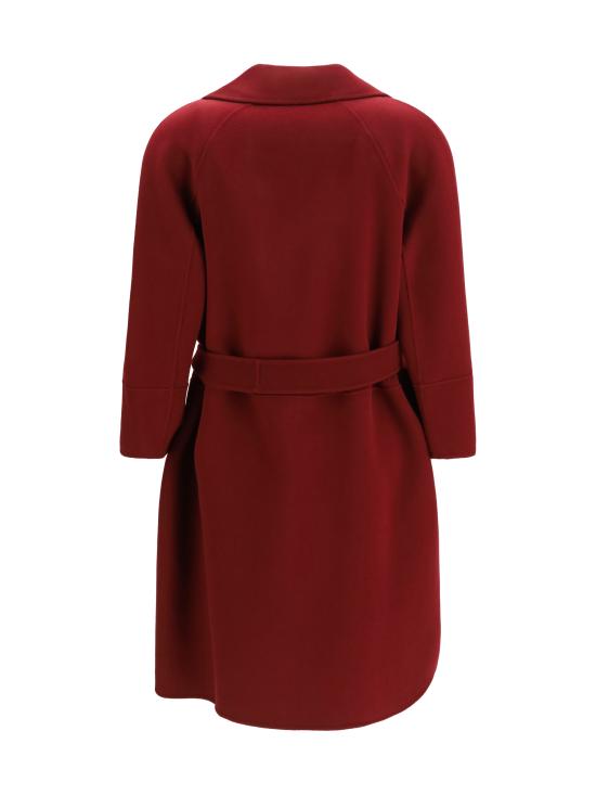 26FW 에스막스마라 코트 2629016091600 002 BORDEAUX - 'S MAX MARA