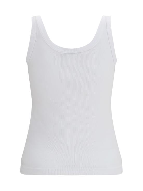 26FW 돌체앤가바나 민소매 티셔츠 F8W51TFU7AV W0800 WHITE - DOLCE & GABBANA