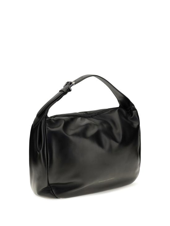 26FW 브루넬로 쿠치넬리 숄더백 MBPLB2832P C101 BLACK - BRUNELLO CUCINELLI