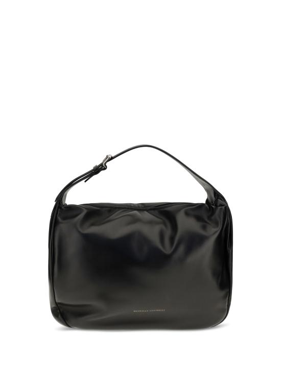 26FW 브루넬로 쿠치넬리 숄더백 MBPLB2832P C101 BLACK