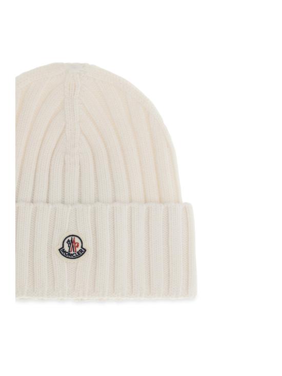 26FW 몽클레어 로고 울 비니 로고 울 비니 L20933B00036A9327 030 - MONCLER