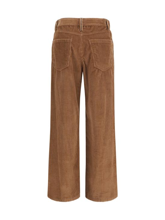 26FW 브루넬로 쿠치넬리 스트레이트 팬츠 MA180P9075 C832 BROWN - BRUNELLO CUCINELLI