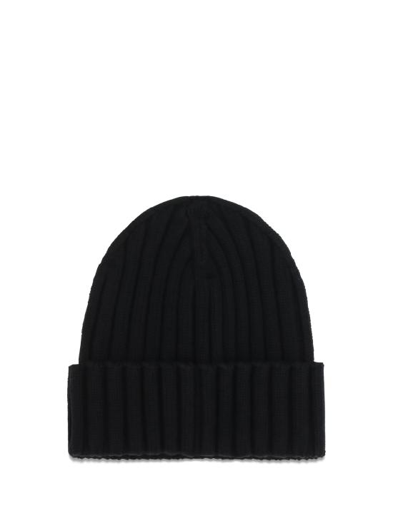26FW 몽클레어 로고 울 비니 L20933B00036A9327 999 BLACK - MONCLER