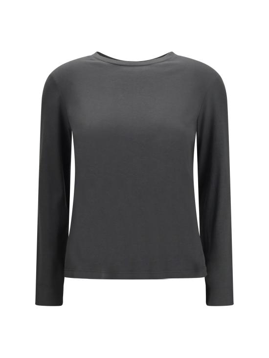 26FW 에스막스마라 푸메토 롱슬리브 티셔츠 2629976021600 004 GREY