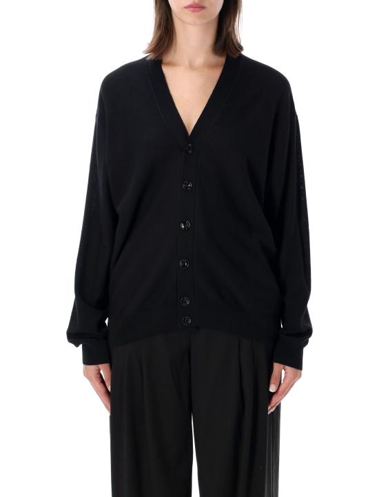 26FW 르메르 릴렉스 트위스트 가디건 PO0052LK1063 BK999 BLACK