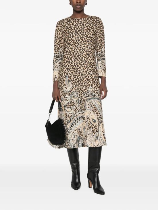 26FW 에트로 원피스 WRHA0563 99SP41CX0823 Brown - ETRO