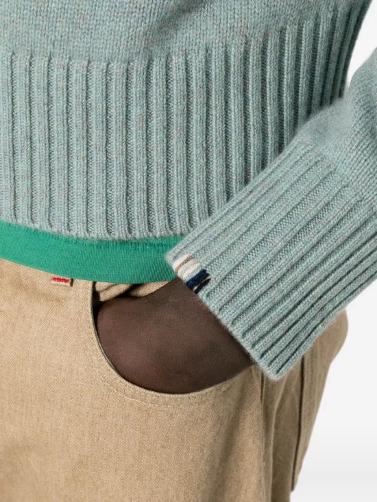 26FW 익스트림캐시미어 긴팔 티셔츠 PLEASEMERMAID Green - EXTREME CASHMERE