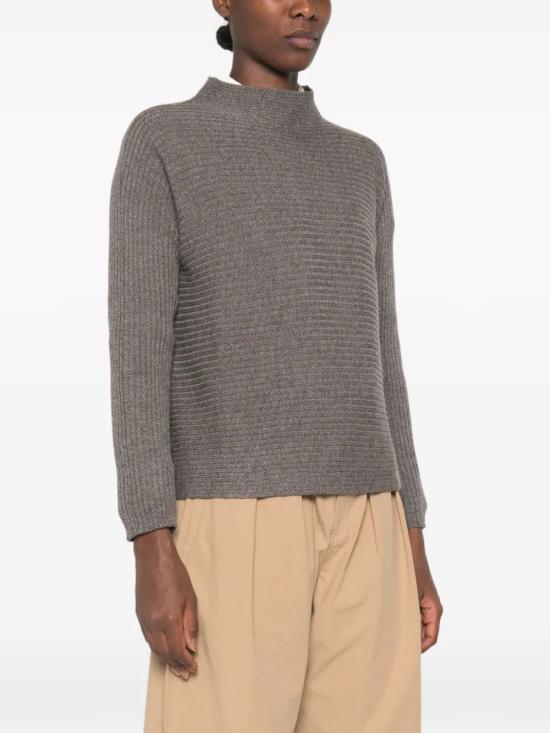 26FW AMINA RUBINACCI 긴팔 티셔츠 ABACO164 Brown - OTHER BRANDS