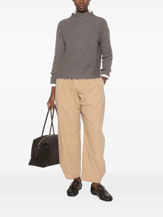 26FW AMINA RUBINACCI 긴팔 티셔츠 ABACO164 Brown - OTHER BRANDS