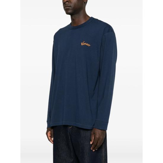 26FW 겐조 탑 FG65TL3654SG 79 BLUE - KENZO