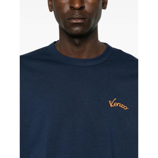 26FW 겐조 탑 FG65TL3654SG 79 BLUE - KENZO