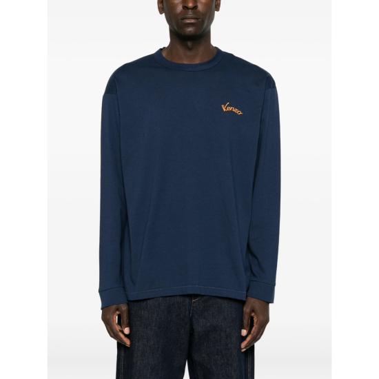 26FW 겐조 탑 FG65TL3654SG 79 BLUE - KENZO