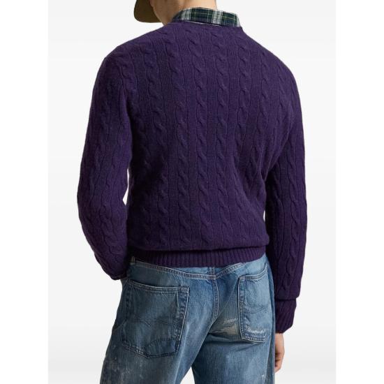 26FW 랄프 로렌 니트웨어 710876762505 PURPL PURPLE - RALPH LAUREN