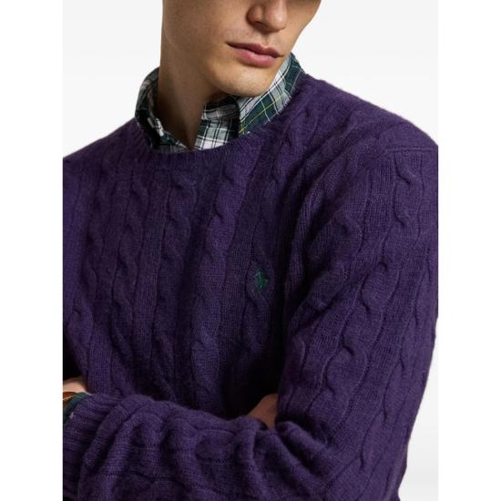 26FW 랄프 로렌 니트웨어 710876762505 PURPL PURPLE - RALPH LAUREN