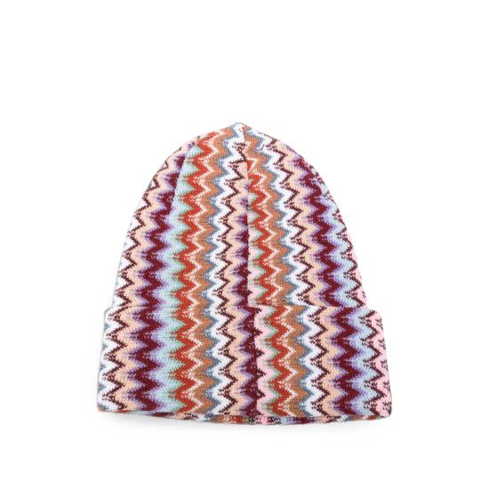 26FW 미소니 비니 CPRAWMDA823 0003 RED BLUE - MISSONI
