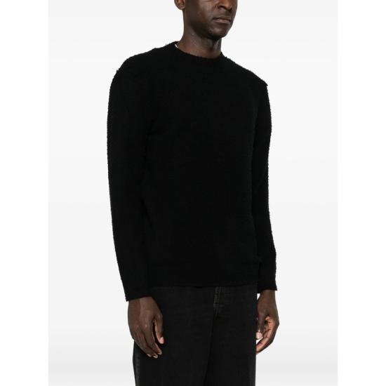 26FW 스칼리오네 니트웨어 UTM156 001 BLACK - SCAGLIONE