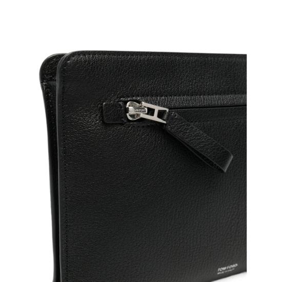 26FW 톰포드 클러치/파우치 LGO324Y H0787 NAA BLACK - TOMFORD
