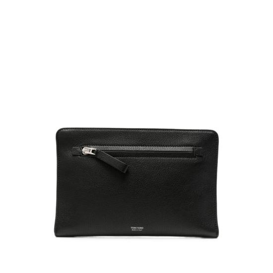 26FW 톰포드 클러치/파우치 LGO324Y H0787 NAA BLACK