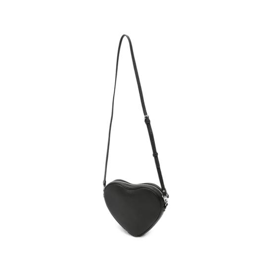 26FW 비비안웨스트우드 벨라 하트 크로스백 5801000OW S0021 N401 BLACK - VIVIENNE WESTWOOD