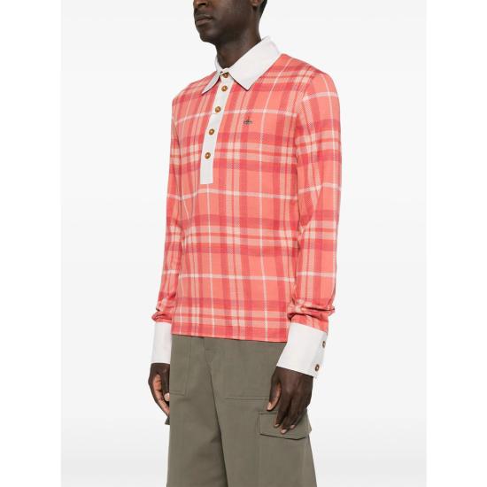 26FW 비비안웨스트우드 폴로 티셔츠 2H01000W J00C1 G408 RED - VIVIENNE WESTWOOD