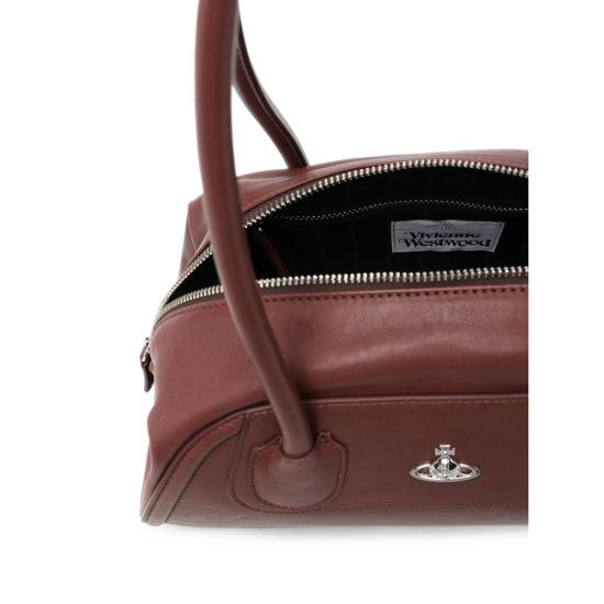 26FW 비비안웨스트우드 사피아노 레더 숄더백 4703000LW L00BX D405 BROWN - VIVIENNE WESTWOOD