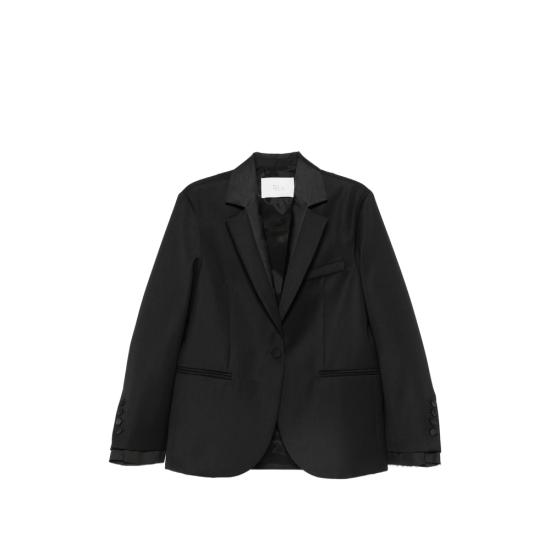 26FW 텔라 수트 자켓 060142 010577 X001 BLACK