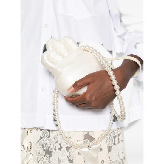 26FW 시몬로샤 클러치/파우치 BAG227 0773 PEARL WHITE - SIMONE ROCHA