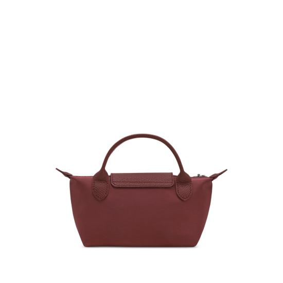 26FW 롱샴 르 플리아쥬 원 캔버스 파우치 34175979 P87 RED - LONGCHAMP