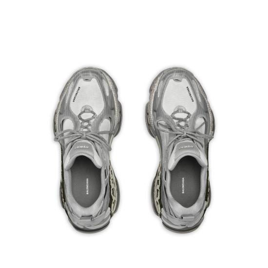 26FW 발렌시아가 트리플 S.2.0 그래디언트 스니커즈 865849 WTR2G 1800 WHITE GREY - BALENCIAGA