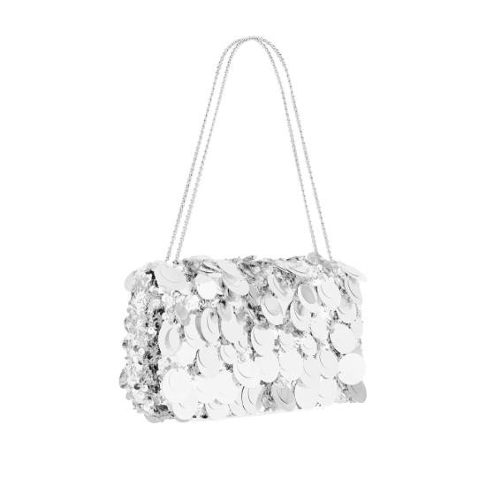 26FW 파코라반 숄더백 26PSS0548 EMB024 P040 SILVER - PACO RABANNE