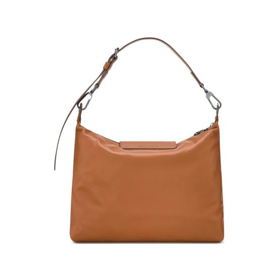 26FW 롱샴 르 플리아쥬 엑스트라 M 호보백 10189987 M19 BROWN - LONGCHAMP