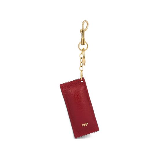 27SS 안야힌드마치 키링 193757 AW240067 RED RED GOLD - ANYA HINDMARCH