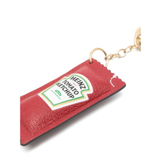 26FW 안야힌드마치 키링 193757 AW240067 RED RED GOLD - ANYA HINDMARCH