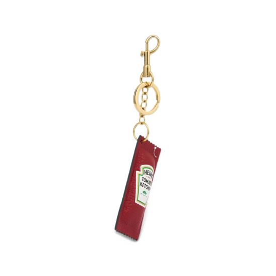 27SS 안야힌드마치 키링 193757 AW240067 RED RED GOLD - ANYA HINDMARCH