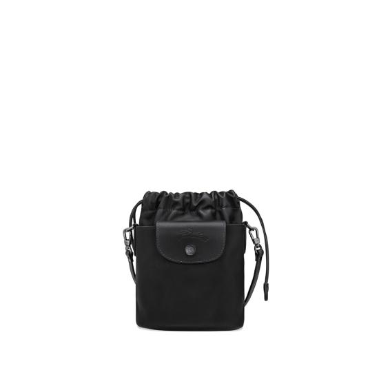 26FW 롱샴 르 플리아쥬 엑스트라 XS 버킷백 10317987 001 BLACK