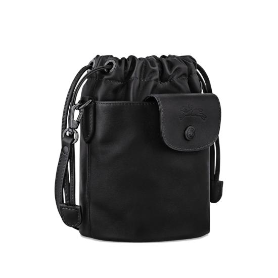 26FW 롱샴 르 플리아쥬 엑스트라 XS 버킷백 10317987 001 BLACK - LONGCHAMP