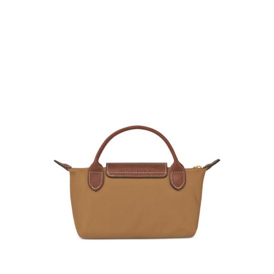 26FW 롱샴 르 플리아쥬 오리지널 핸들 파우치 34175089 P86 YELLOW - LONGCHAMP