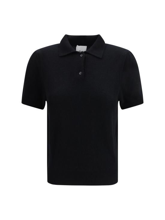 26SS 얼루드 폴로 티셔츠 26211134 BLACK