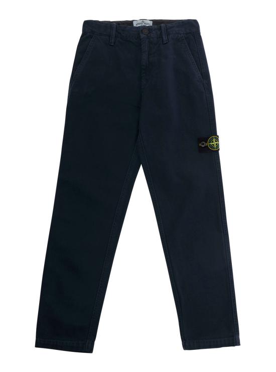 26FW 스톤 아일랜드 컴파스 로고 패치 트라우저 L2S163100002S0104 NAVY
