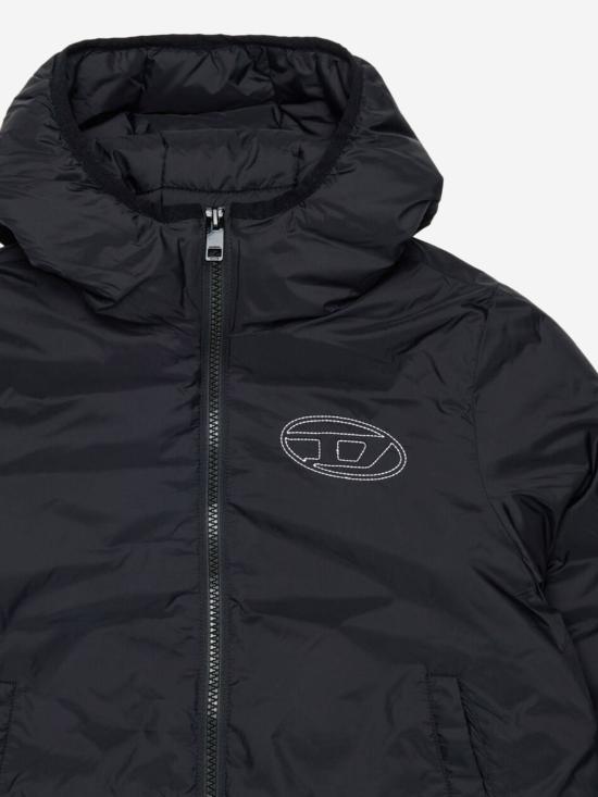 26FW 디젤 패딩 J02884 BLACK - DIESEL