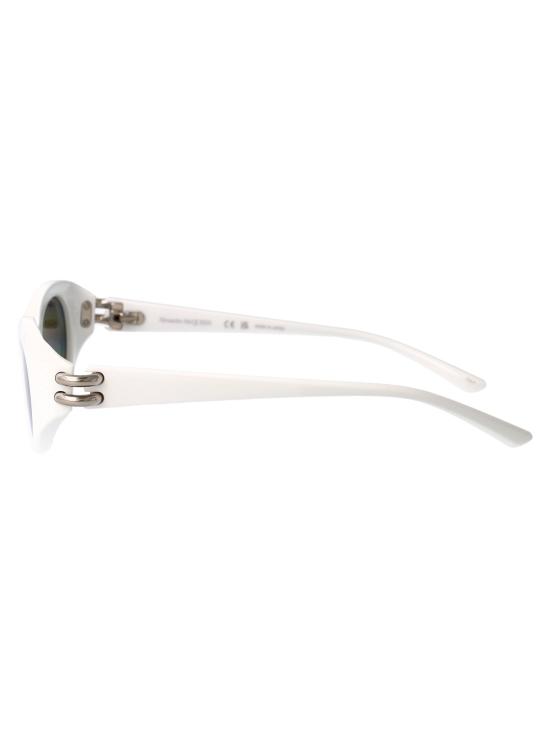  알렉산더 맥퀸 선글라스 AM0469S WHITE - ALEXANDER MCQUEEN