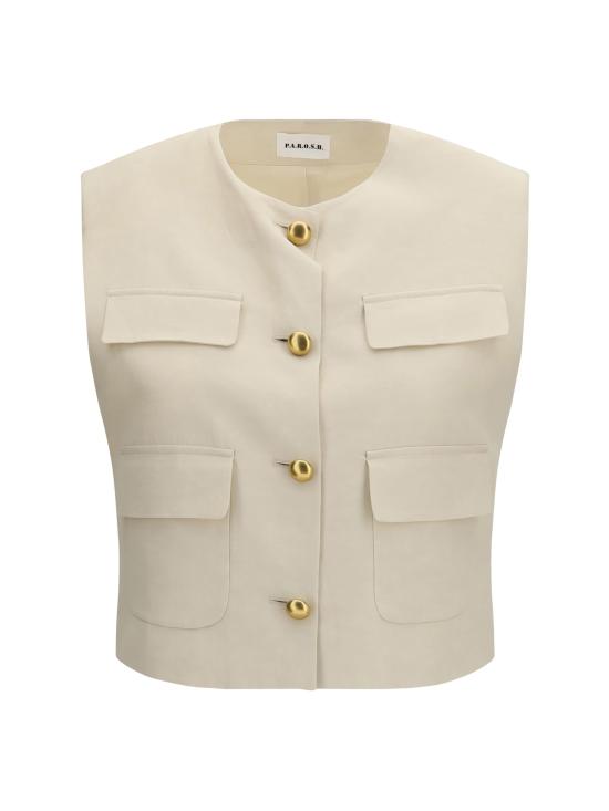 26SS 파로쉬 베스트 D410047G BEIGE - PAROSH