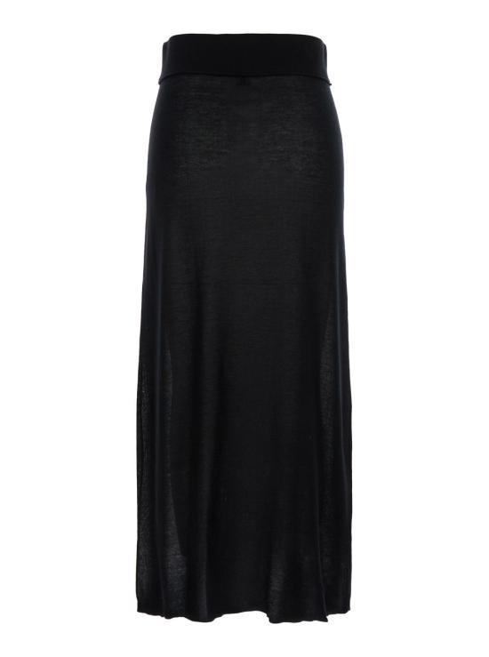 25FW 토템 스커트 253WRB0304YA0079 BLACK - TOTEME